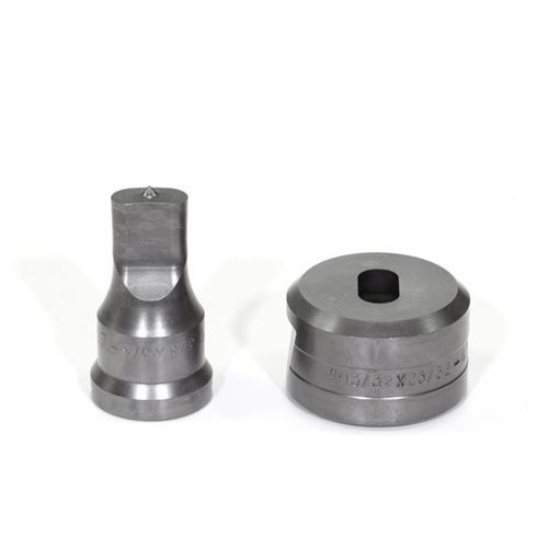 Edwards Ironworkers 3/8x3/4 Oblong Punch & Die Set with Key-Way PDOB3/8X3/4