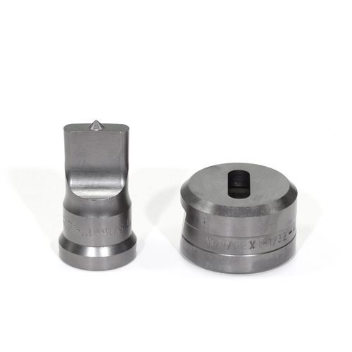 Edwards Ironworkers 5/16x1 Oblong Punch & Die Set with Key-Way PDOB5/16X1