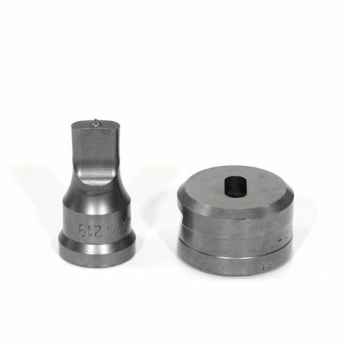 Edwards Ironworkers 5/16x3/4 Oblong Punch & Die Set with Key-Way PDOB5/16X3/4