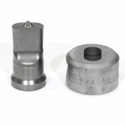 Edwards Ironworkers PDOB9/16X1-1/16, Edwards 9/16x1-1/16" Oblong Punch & Die Set with Key-Way PDOB9/16X1-1/16