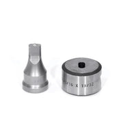 Edwards Ironworkers 9/32x9/16 Oblong Punch & Die Set with Key-Way PDOB9/32X9/16