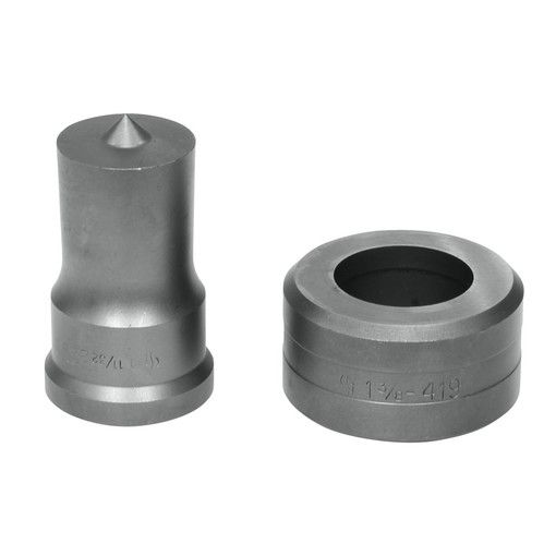 Edwards Ironworkers 1-11/32 in. Oversize Round Punch & Die Set PDOS1-11/32