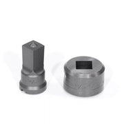Edwards Ironworkers 11/16 in. Square Punch & Die Set with Key-Way PDSQ11/16