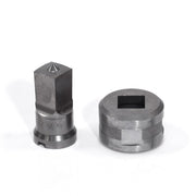 Edwards Ironworkers 3/4 in. Square Punch & Die Set with Key-Way PDSQ3/4