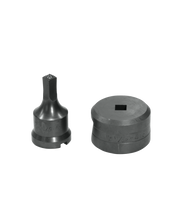Edwards Ironworkers 5/16 in. Square Punch & Die Set with Key-Way PDSQ5/16