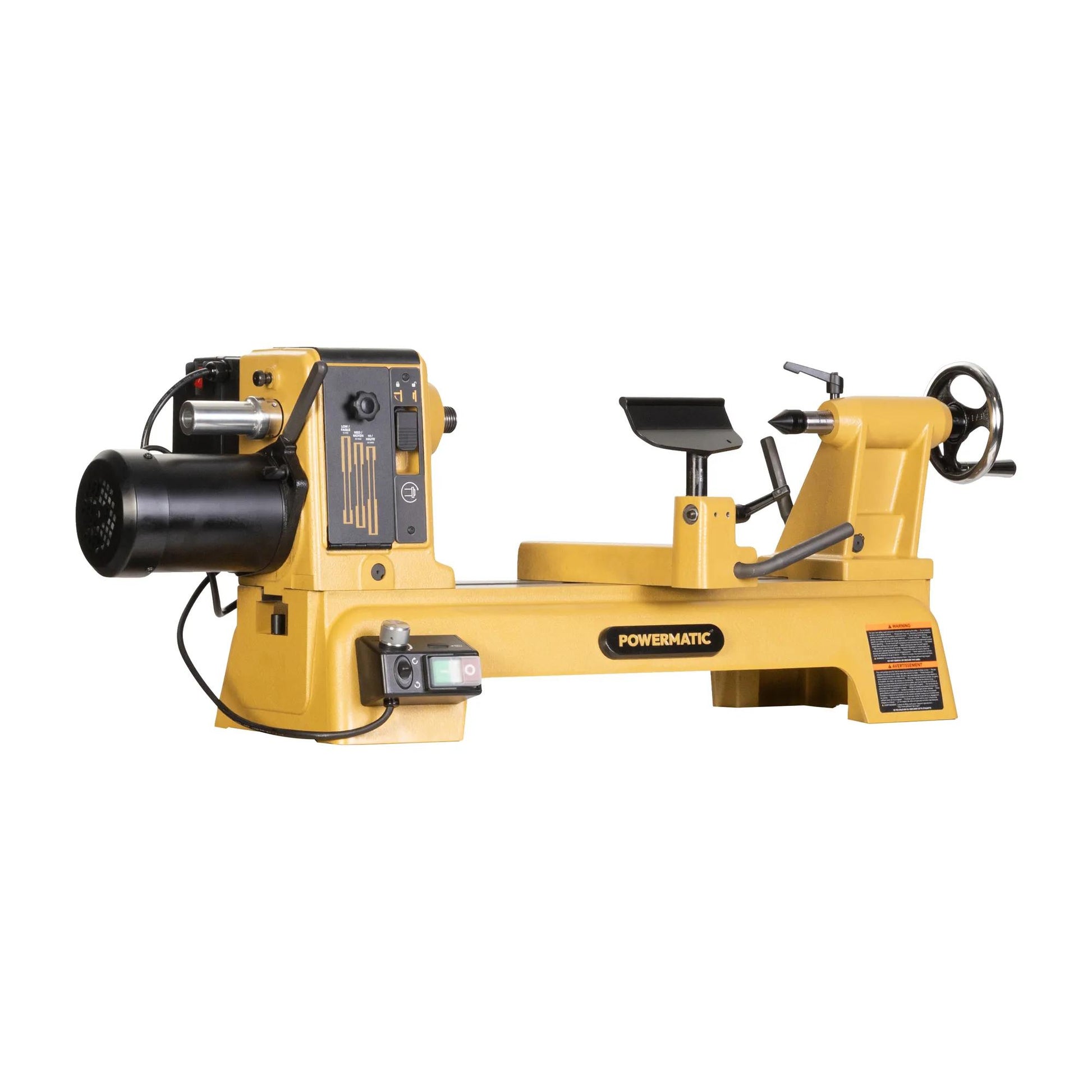 Powermatic PM2014B 14" x 20" Variable Speed Woodworking Benchtop Lathe 1HP 230V 1PH PM1-483