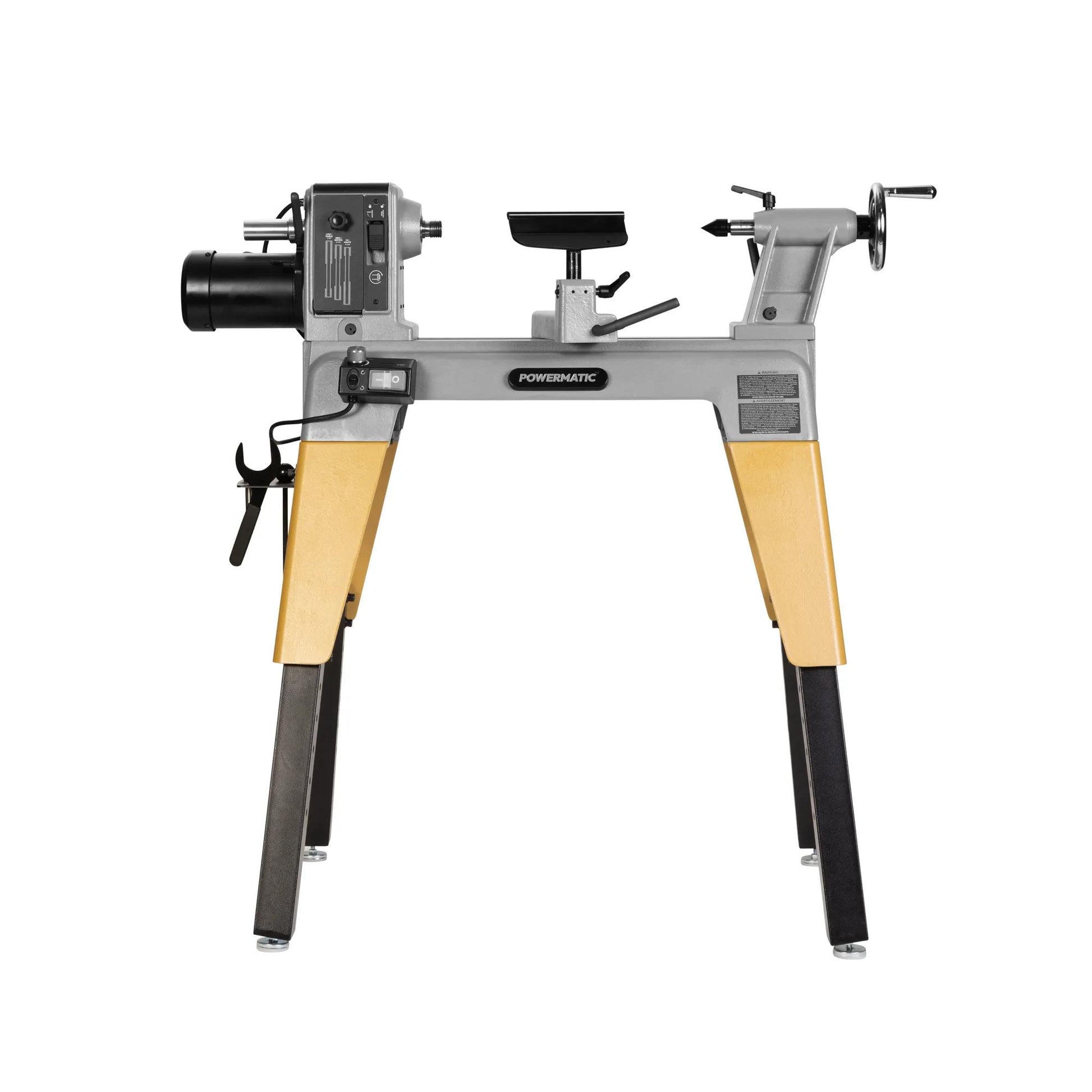 Powermatic Adjustable Stand for PM2014B Lathe, 34–46” Height, Cast Iron PM1-484