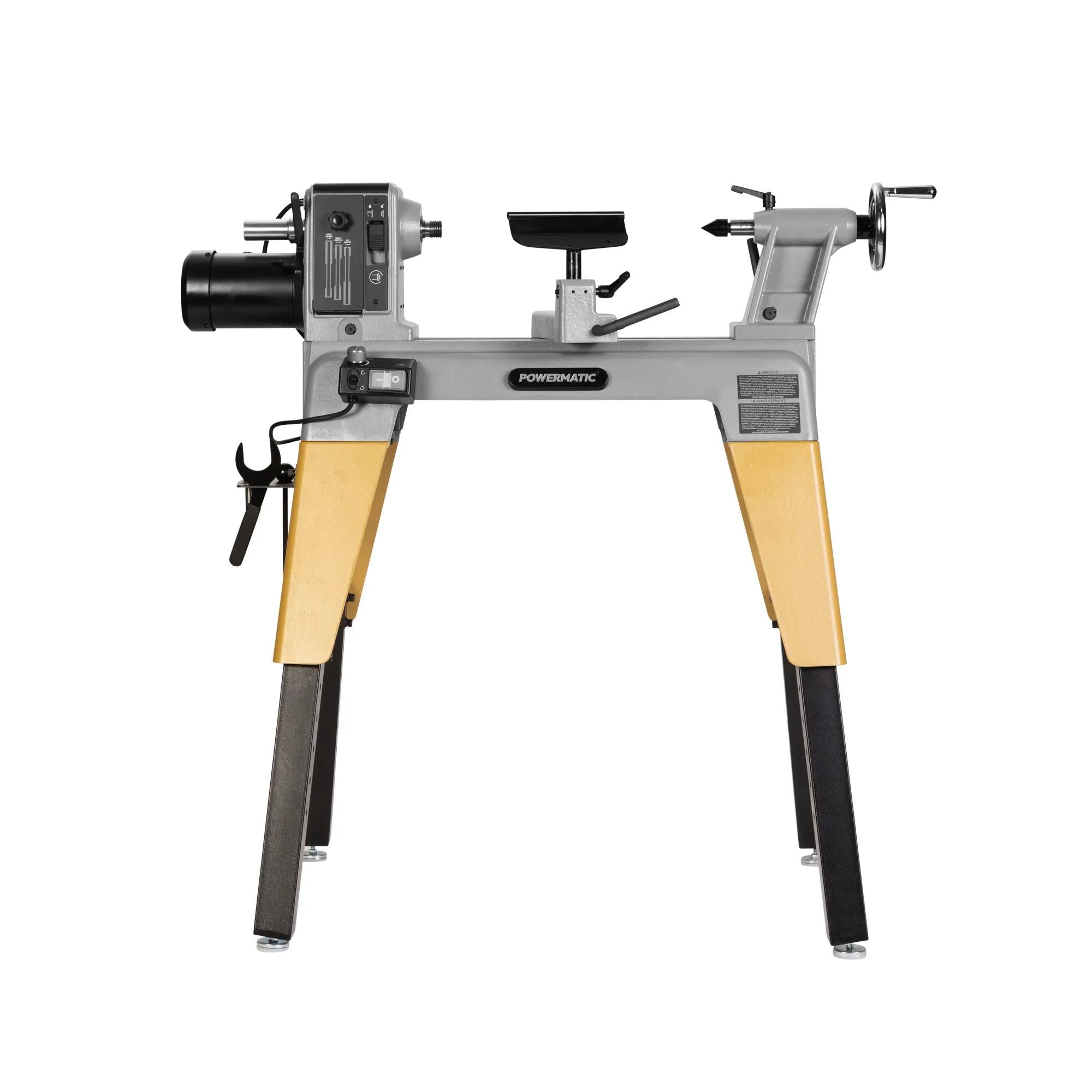 Powermatic Adjustable Stand for PM2014B Lathe, 34–46” Height, Cast Iron PM1-484