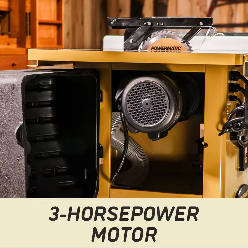 Powermatic PM2000 10 in. Tablesaw with 30 in. Accu-Fence System, 3HP, 1PH, 230V PM23130K