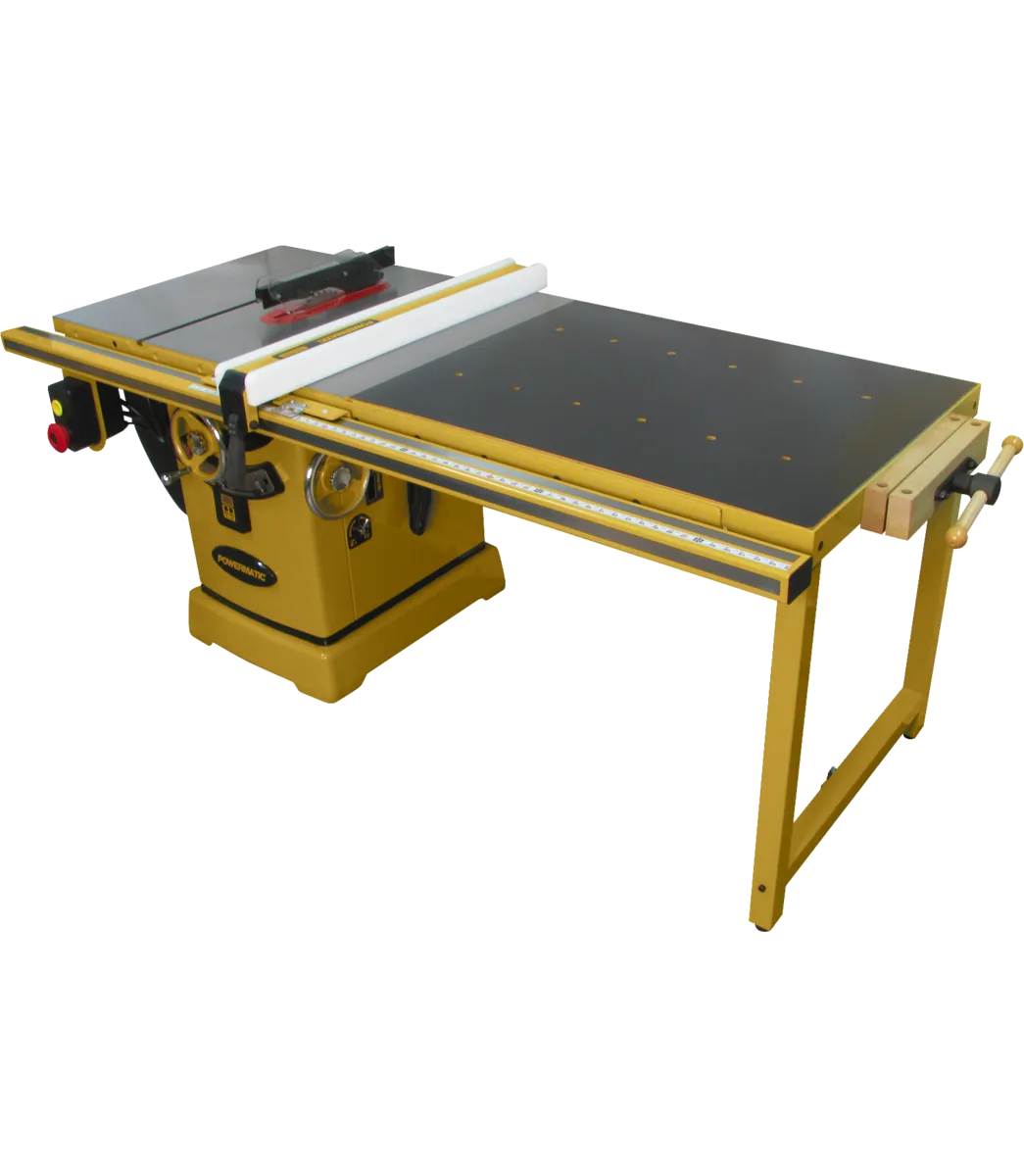 Powermatic PM2000 10 in. Tablesaw with 50 in. Accu-Fence System & Workbench, 5HP, 1PH, 230V PM25150WK