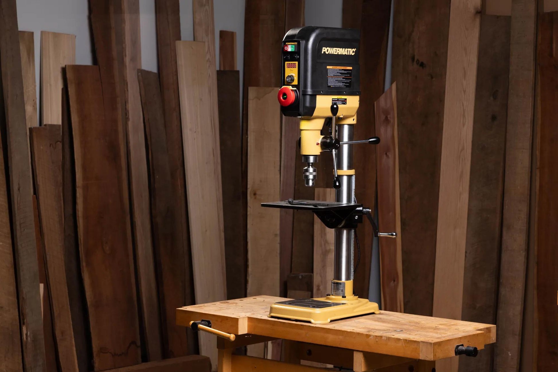 Powermatic PM2815BT 15" Benchtop Drill Press 3/4HP 1Ph 120V PM1-34