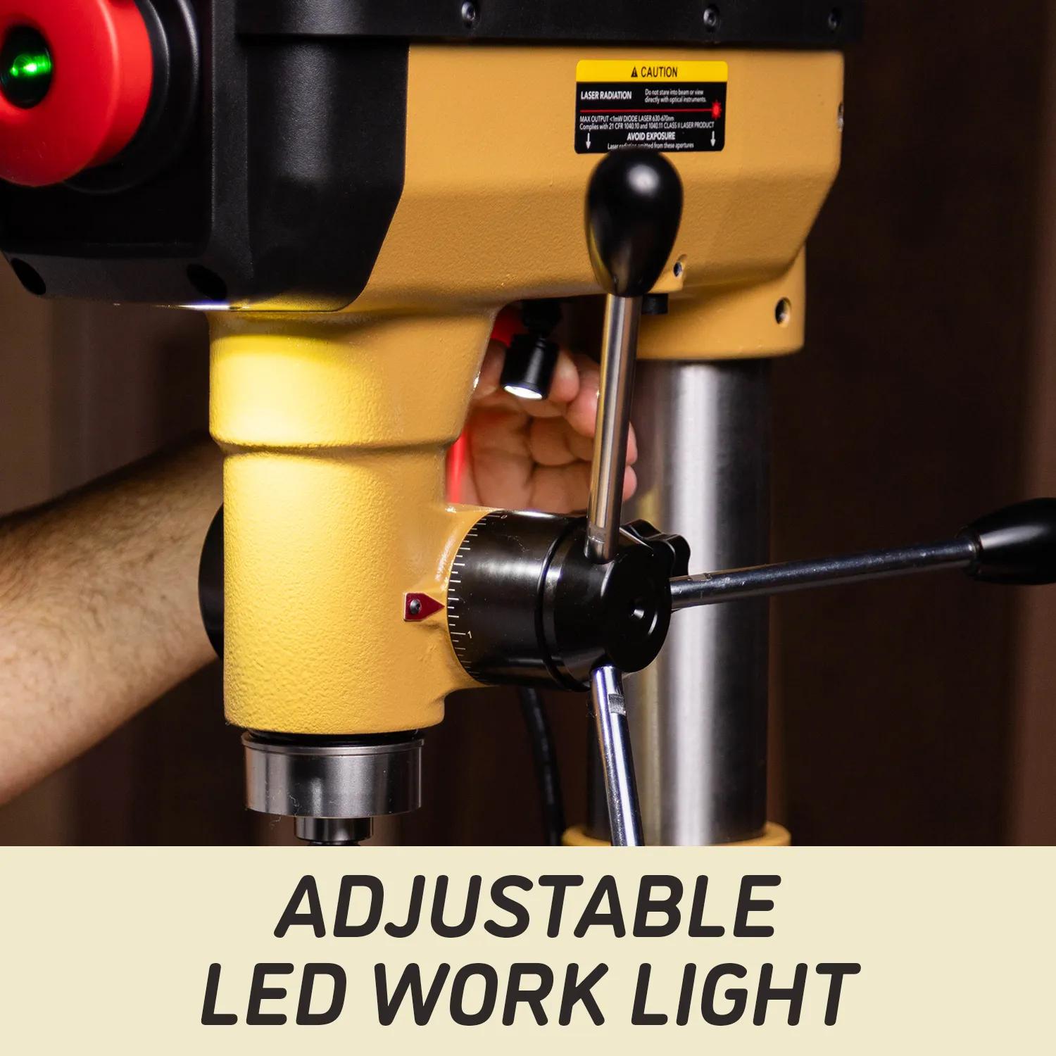 Powermatic PM2815BT 15" Benchtop Drill Press 3/4HP 1Ph 120V PM1-34