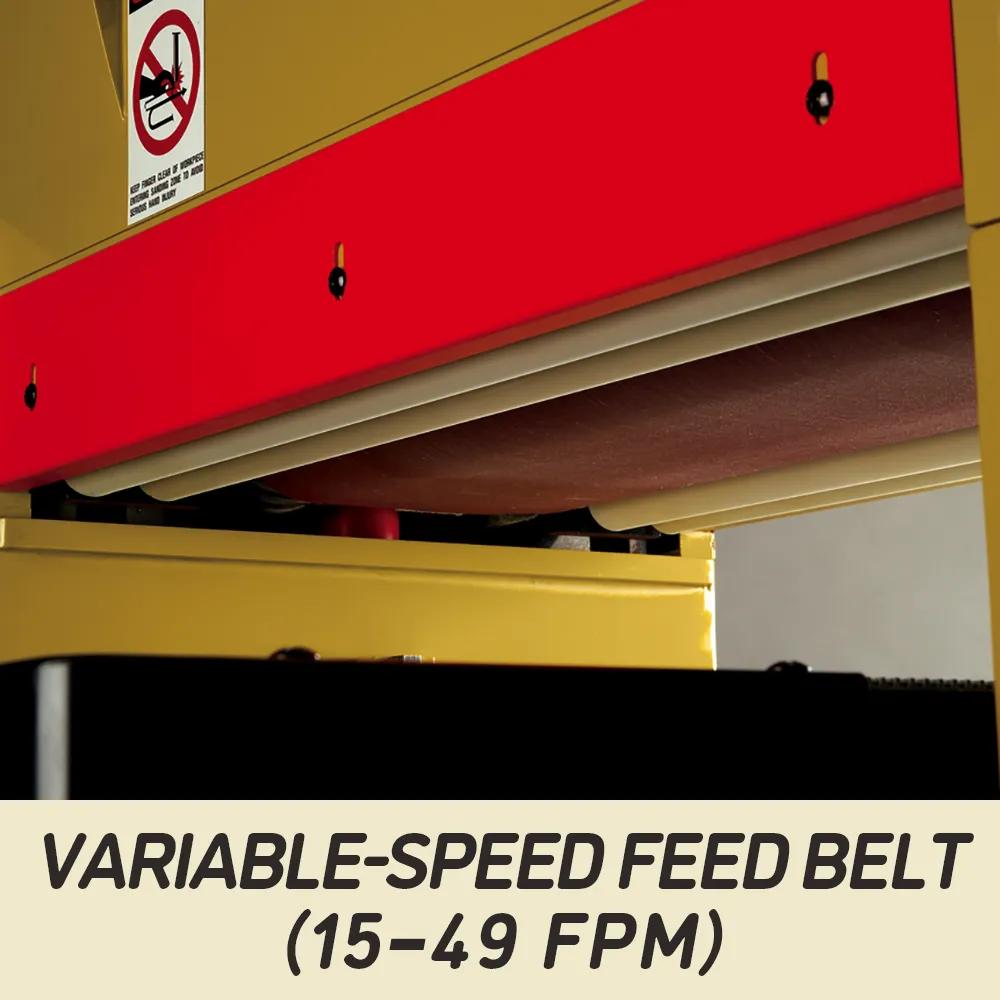 Powermatic WB-25 25 in. Wide Belt Sander with DRO, Variable Speed, 15HP, 3PH, 230/460V 1790825