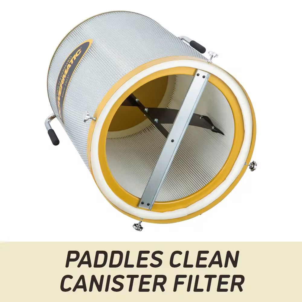 Powermatic PM1900TX-CK1 Dust Collector, 3HP 1PH 230V, 2-Micron Canister Kit 1792072K