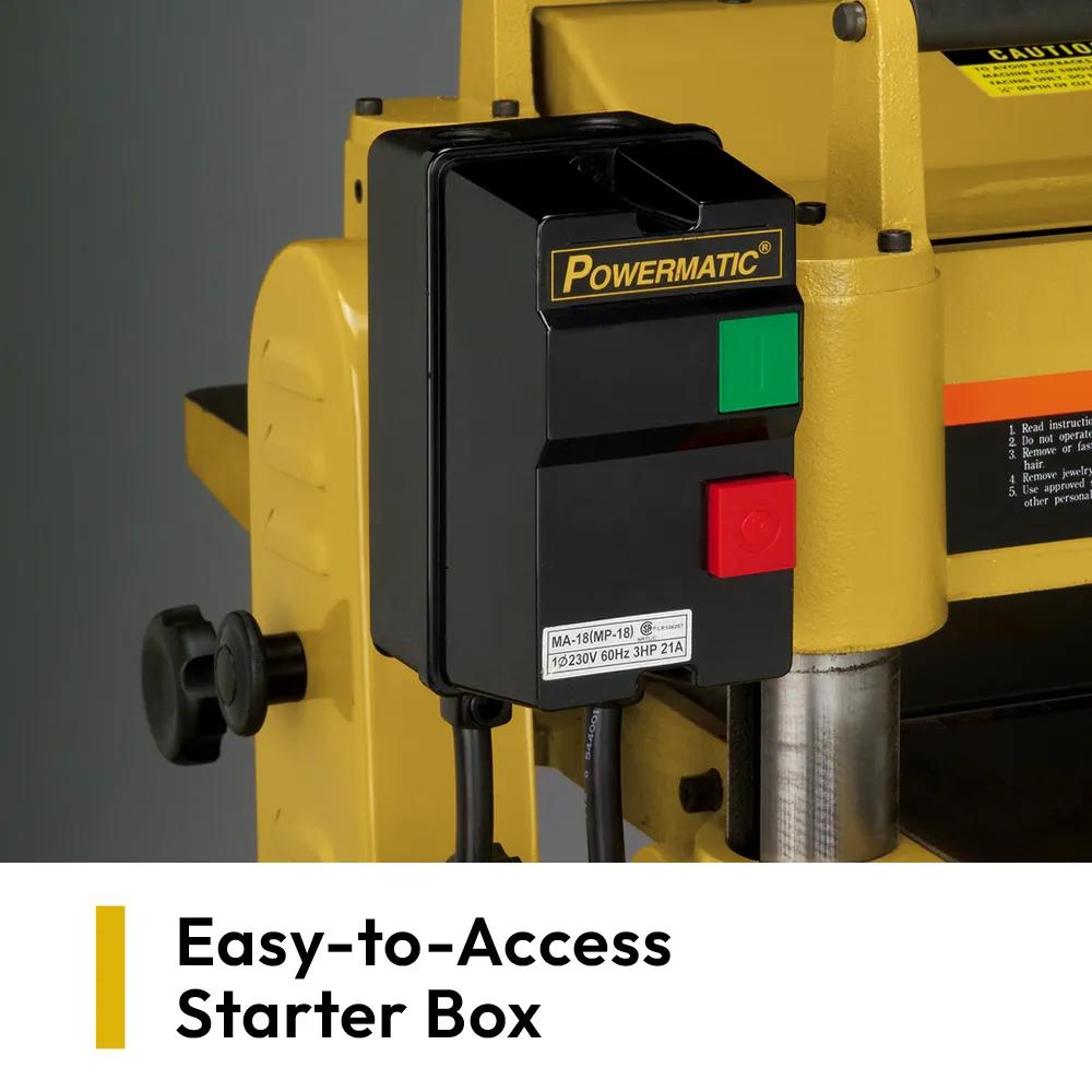 Powermatic 15HH 15 in. Planer without DRO, 3HP, 1PH, 230V 1791213