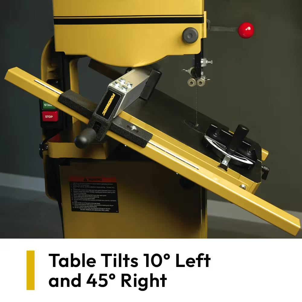 Powermatic 1791216K Powermatic PWBS-14CS 14 in Bandsaw, 1.5HP 1PH 115/230V 1791216K