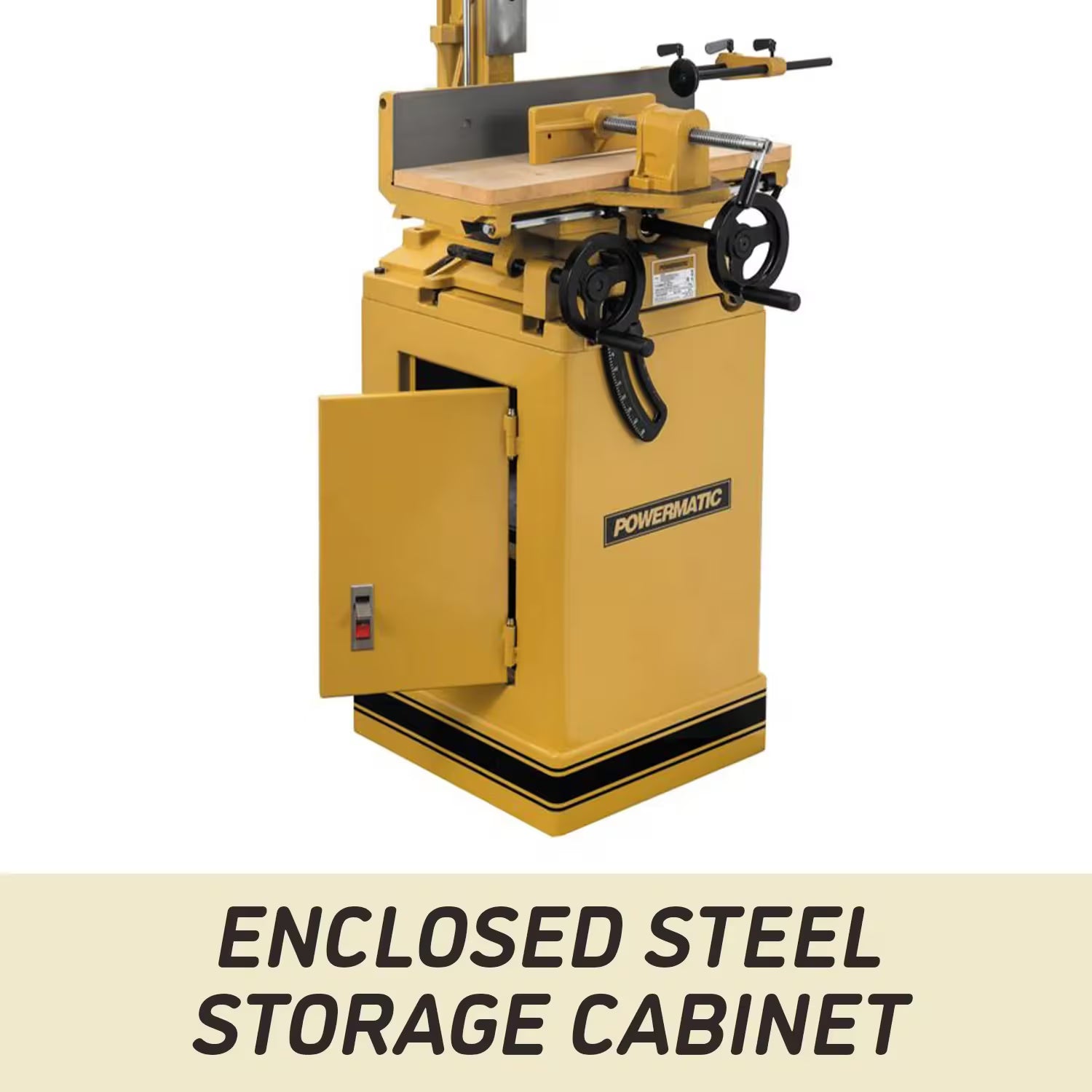 Powermatic 719T 20-1/4 x 7" Tilt Table Mortiser with Stand, 1" Chisel, 10-3/4" Stroke, 115/230V 1Ph 1791264K