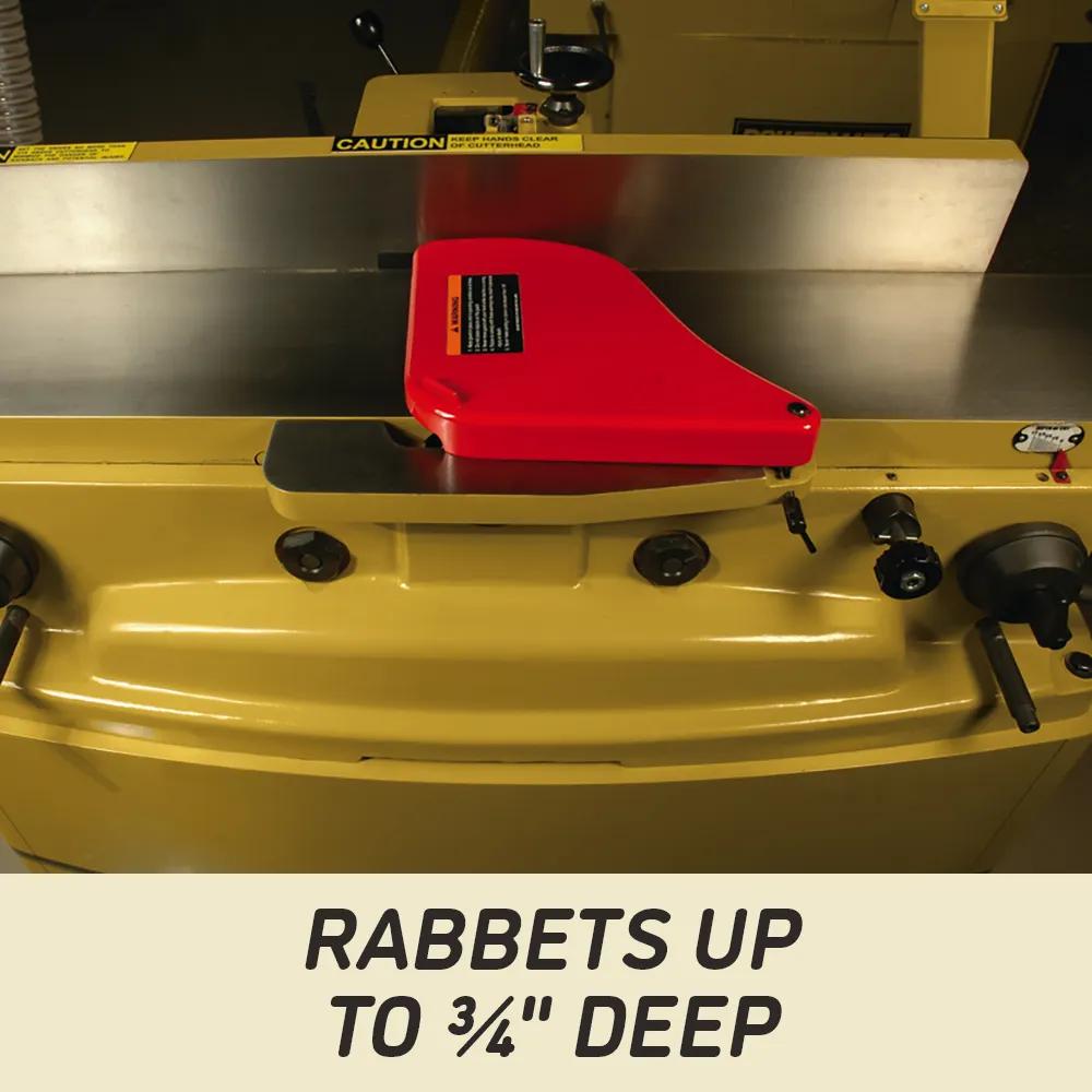 Powermatic PJ1696 16 in. Jointer with Helical Cutterhead, 7.5HP, 3PH, 230/460V 1791283