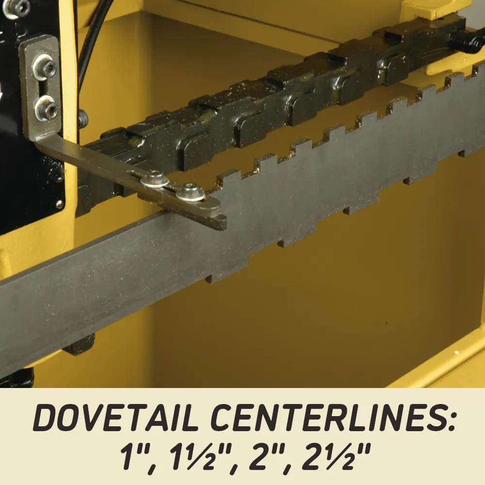 Powermatic DT65 Dovetailer with Pneumatic Clamping, 1HP, 1PH, 230V 1791305