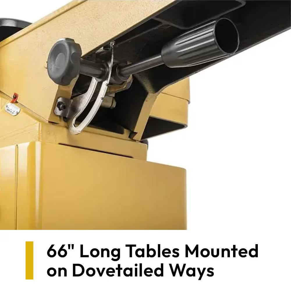 Powermatic 54HH 6" Jointer, 1HP 1Ph 115/230V, w/ Helical Cutterhead 1791317K