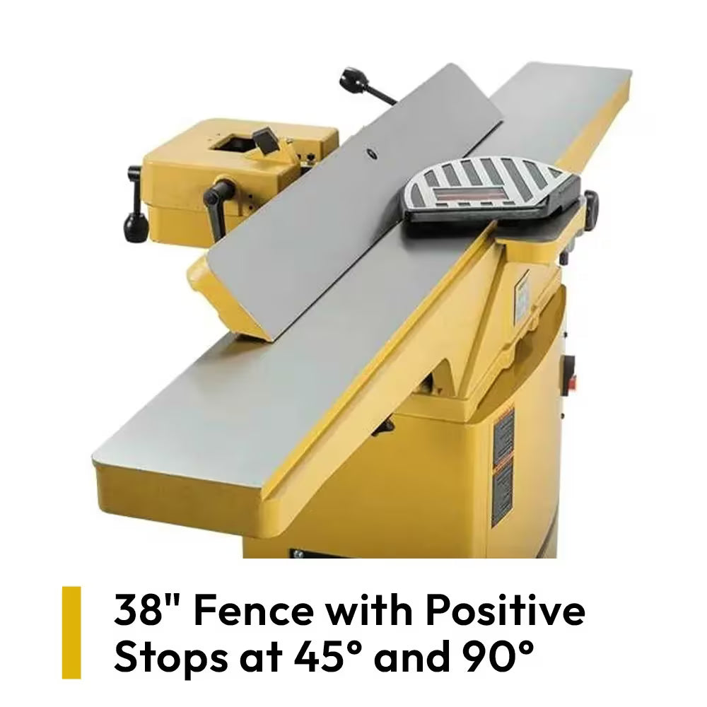 Powermatic 54HH 6" Jointer, 1HP 1Ph 115/230V, w/ Helical Cutterhead 1791317K