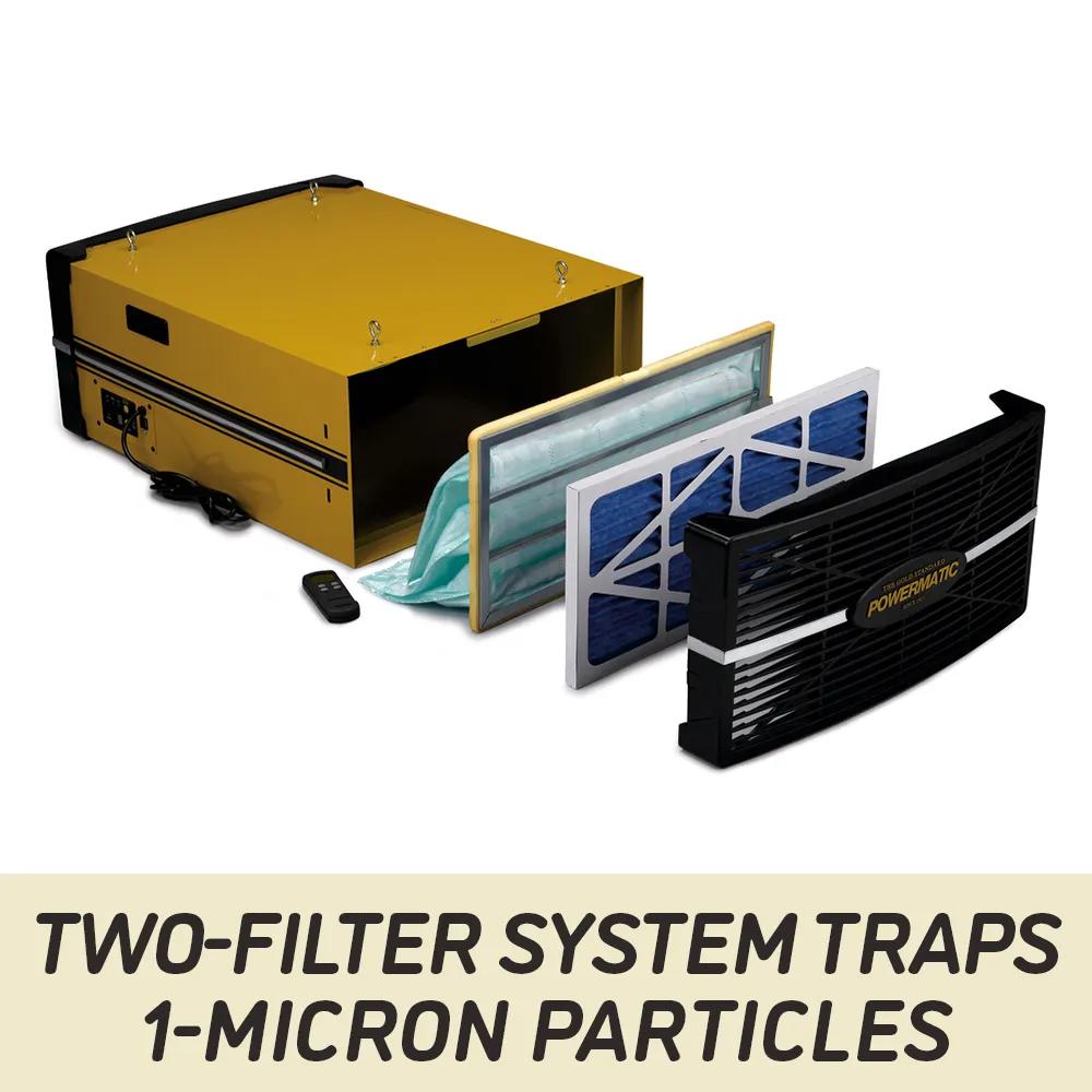 Powermatic PM1200 Air Filtration System, 1/4HP, 1PH, 115V 1791330