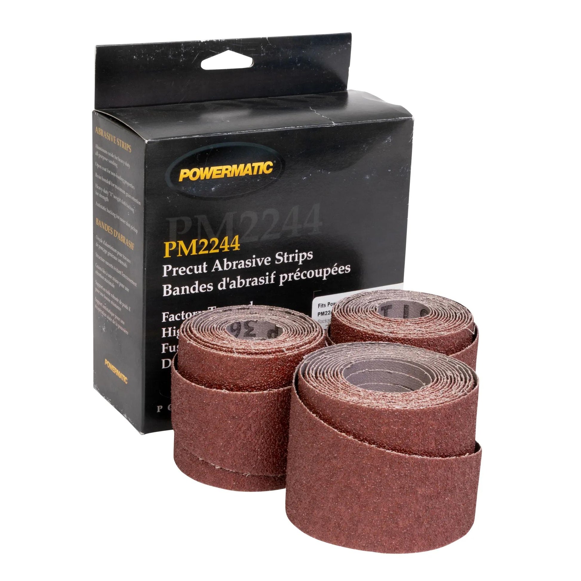 Powermatic PM2244 Precut Abrasive, 36 Grit, 3 Pack 1792201