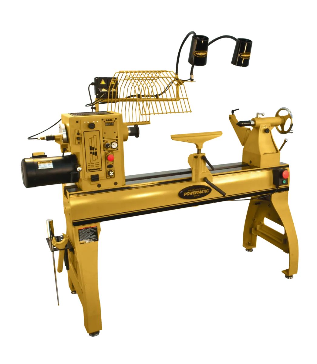 Powermatic 24" x 42" EVS Woodworking Lathe, 3 HP, 230V 1Ph 4224B 1794224K