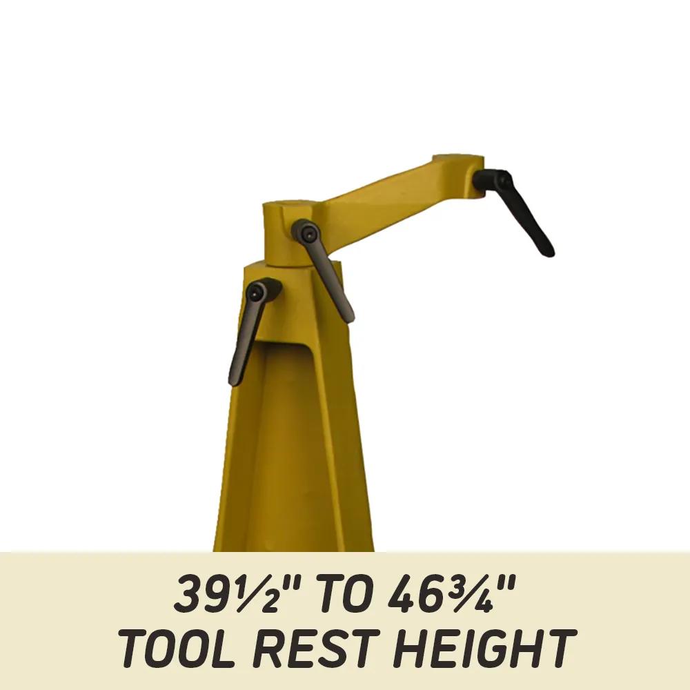Powermatic Heavy-Duty Outboard Turning Stand for Models 3520C and 4224B 6294732