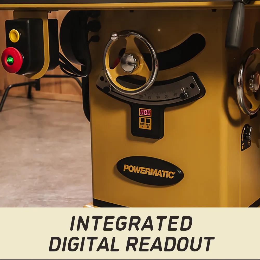 Powermatic PM3000 14 in. Tablesaw with 50 in. Accu-Fence System, 7.5HP, 3PH, 230/460V PM375350K