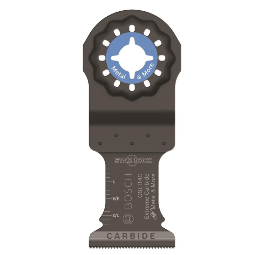 Bosch 1-1/4" Starlock Oscillating Carbide Plunge Cut Blade OSL114C