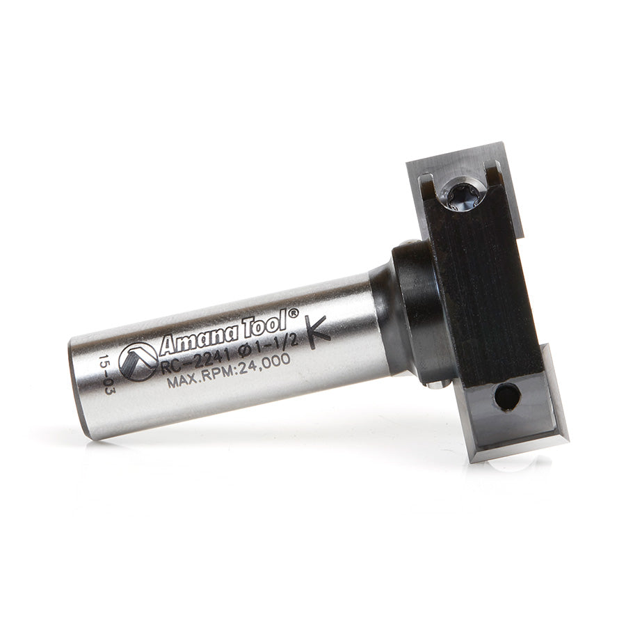Amana Tool Spoilboard 1-1/2 in D 1/2 in Shank RC-2241