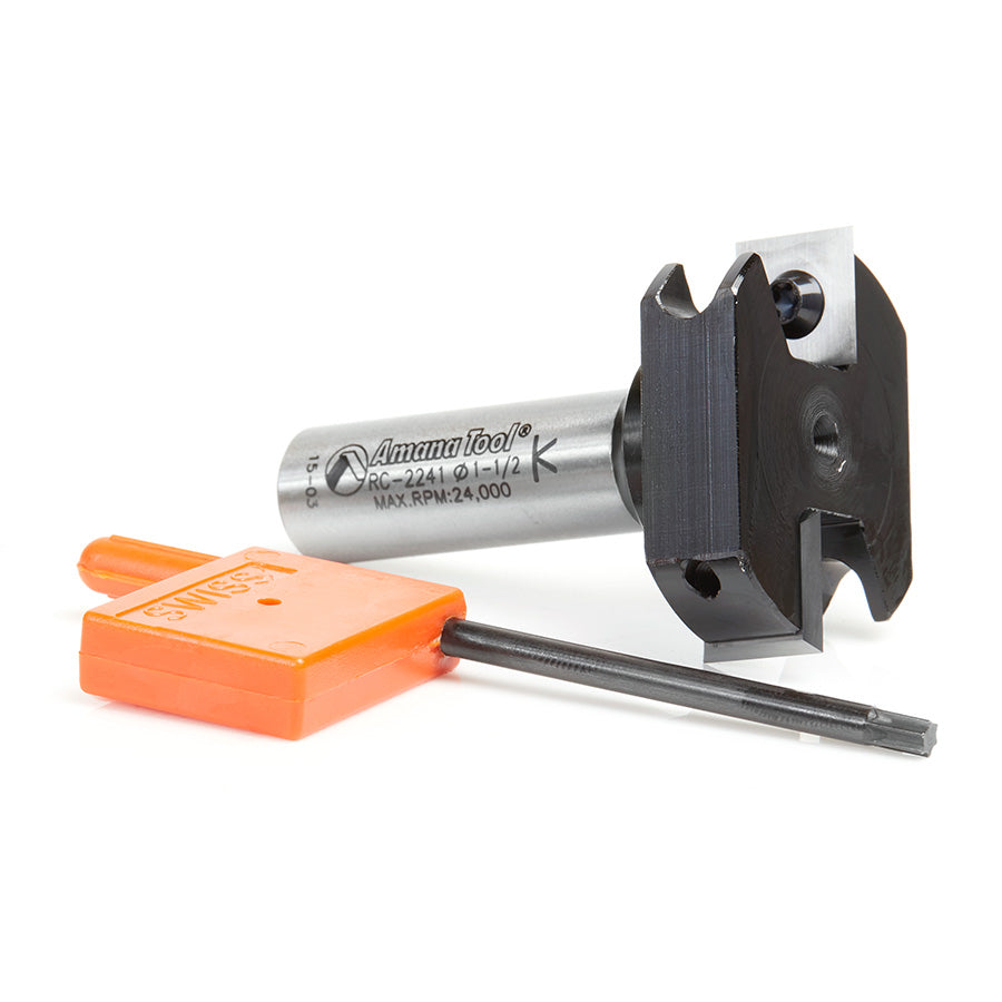 Amana Tool Spoilboard 1-1/2 in D 1/2 in Shank RC-2241