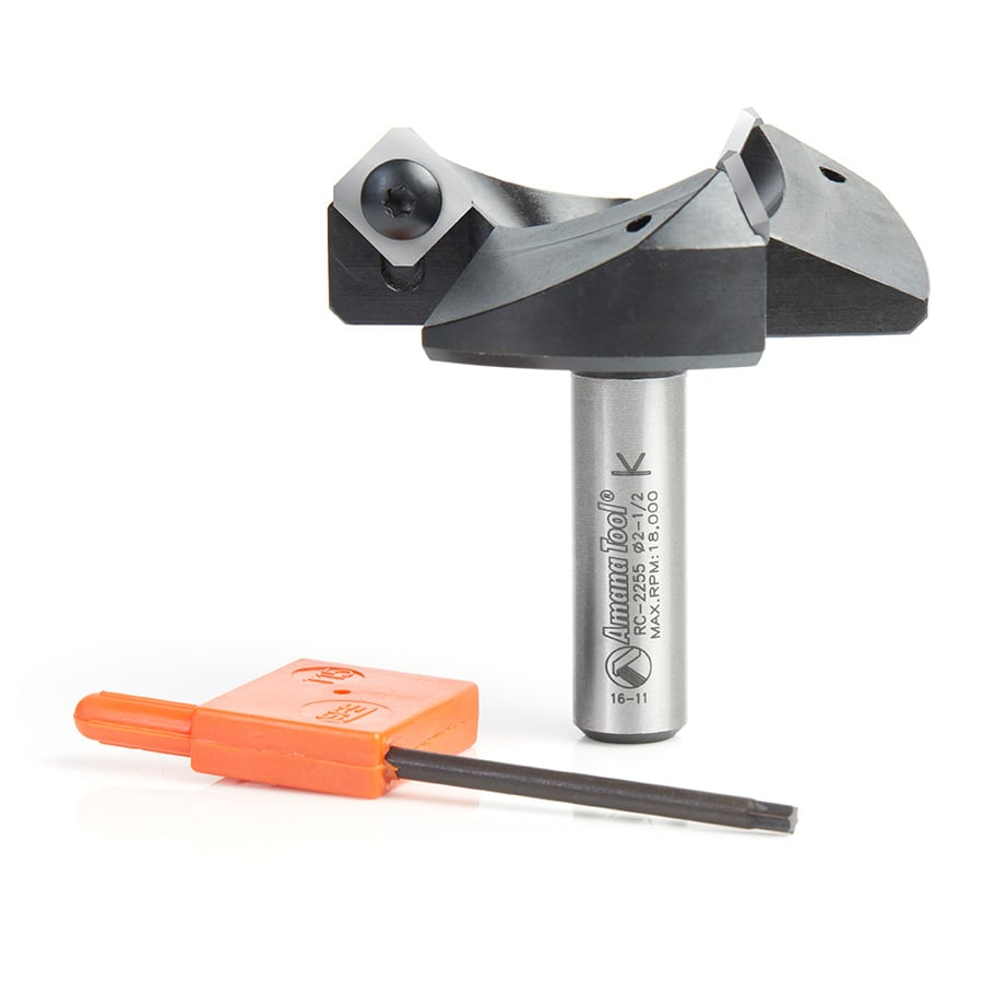 Amana Tool 3FL 2 in Dia. Spoilboard 1/2 in Shank RC-2255