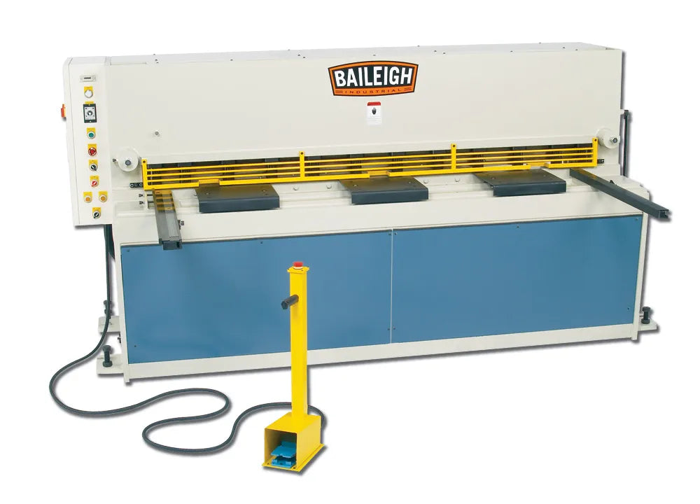 Baileigh SH-8010-HD 80" Hydraulic Sheet Metal Shear, 10 Gauge, 3-Phase 220V 1007202
