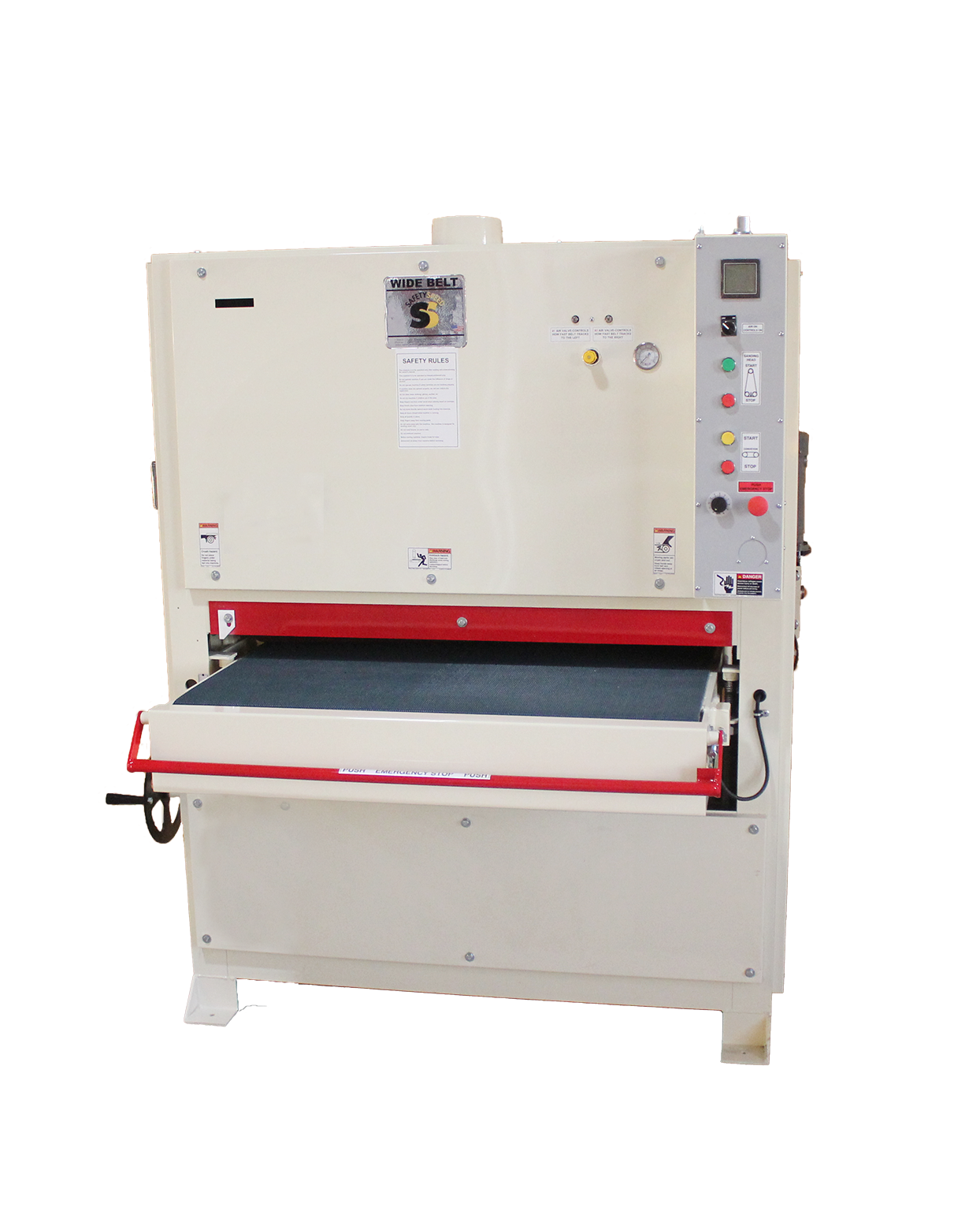 Safety Speed Cut 43 Wide Belt Sander 10HP 1Ph WBS4375101