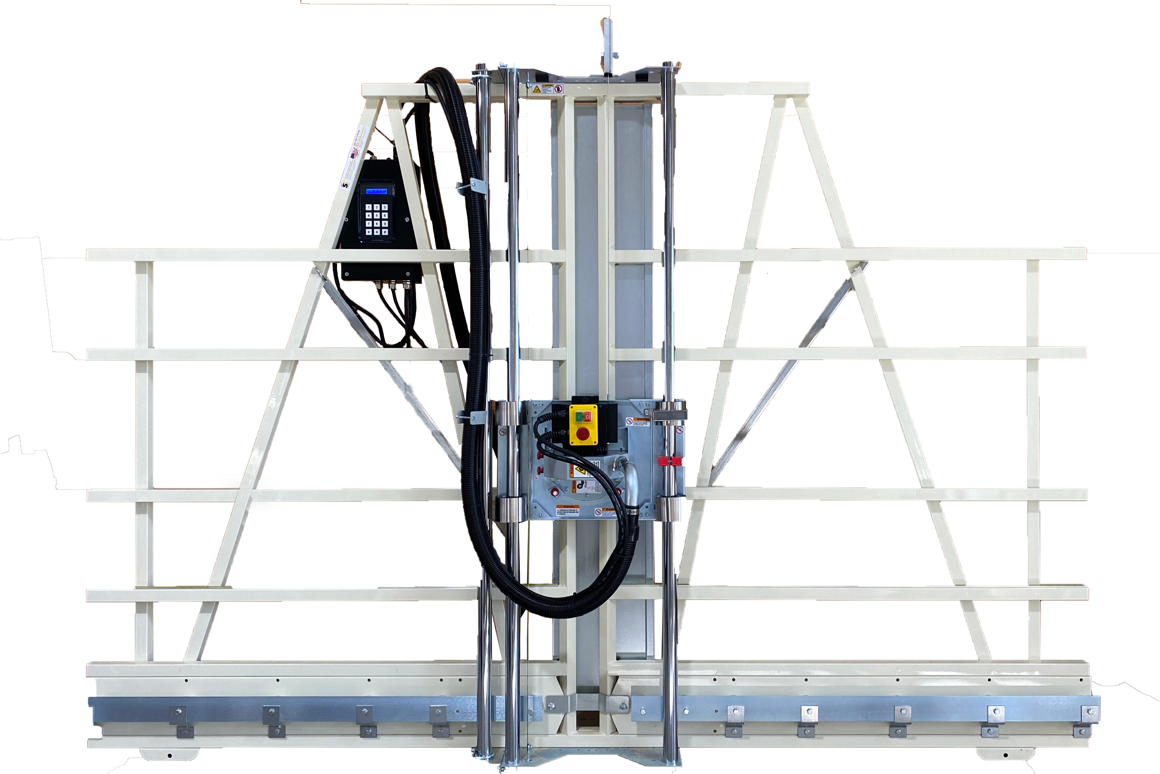 Safety Speed Cut Tornado Vertical Panel Saw w- 64 Cutting Height 240V EF5M