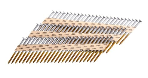 Senco 1-1-2 in L 34deg Steel Galvanized Round Head Smooth Shank Nails 3000pc MD17AJBDN