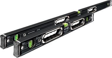 Stabila 2-Piece Type 196-2 Dark Shadow 24 in. & 48 in. Level Set 37300