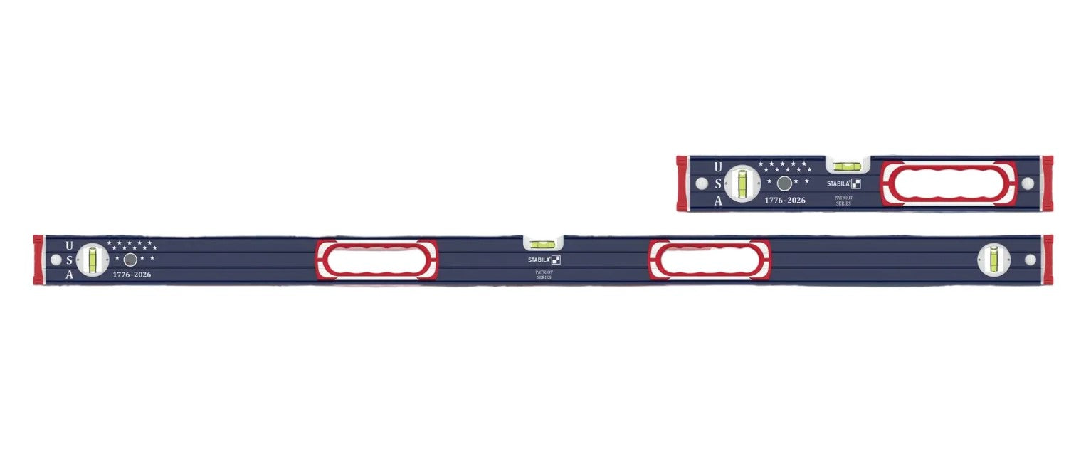 Stabila Patriot Series 48" & 16" Heavy Duty Type 196 Level Set 37250