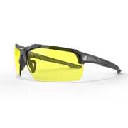 Edge Eyewear Tacana-Black Frame / Gray TPR / Vapor Shield Yellow Lenses TC122VS