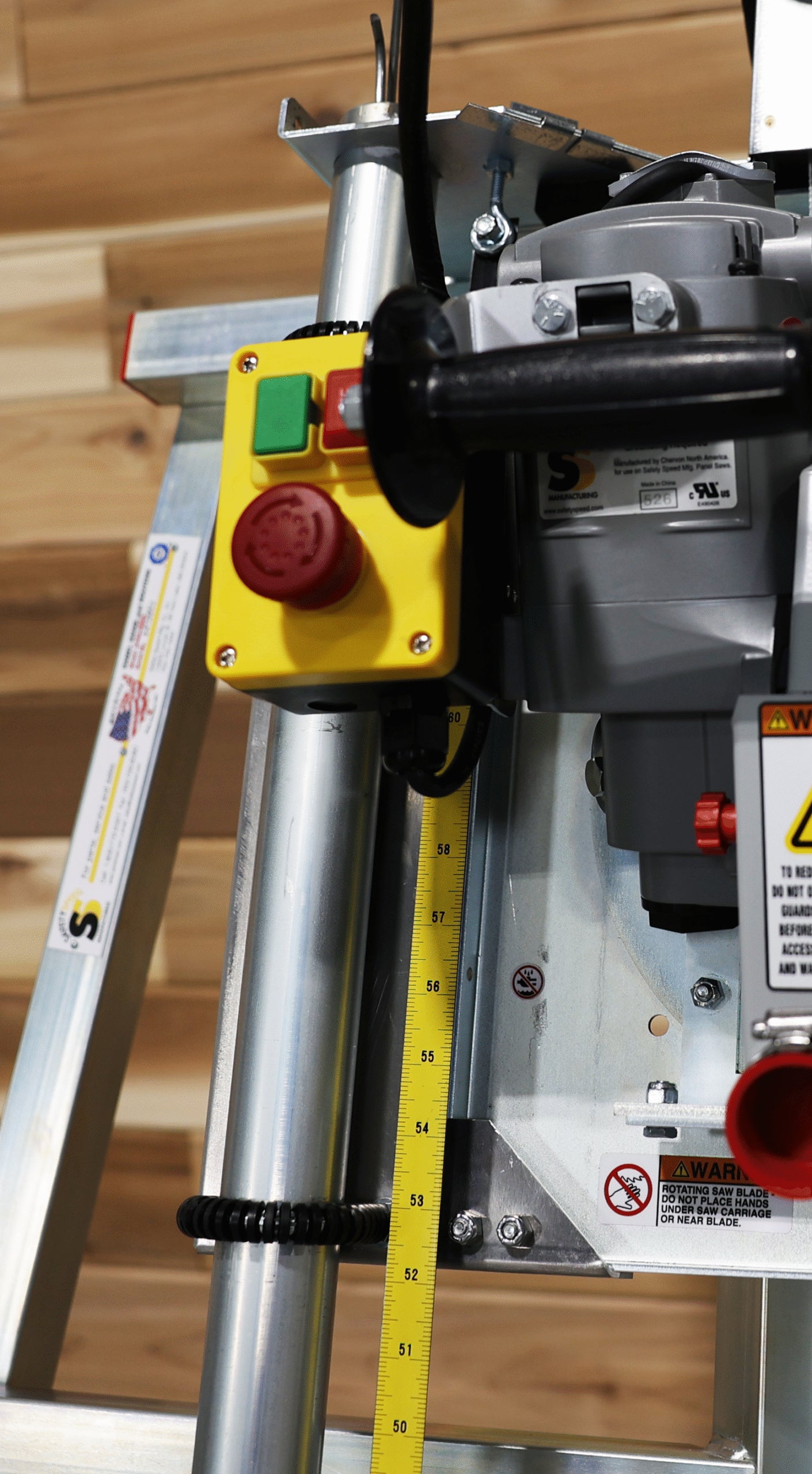 Safety Speed Cut Vertical Panel Saw, 64 in. Max Crosscut, Stand and Wheels Included 6480-20C5