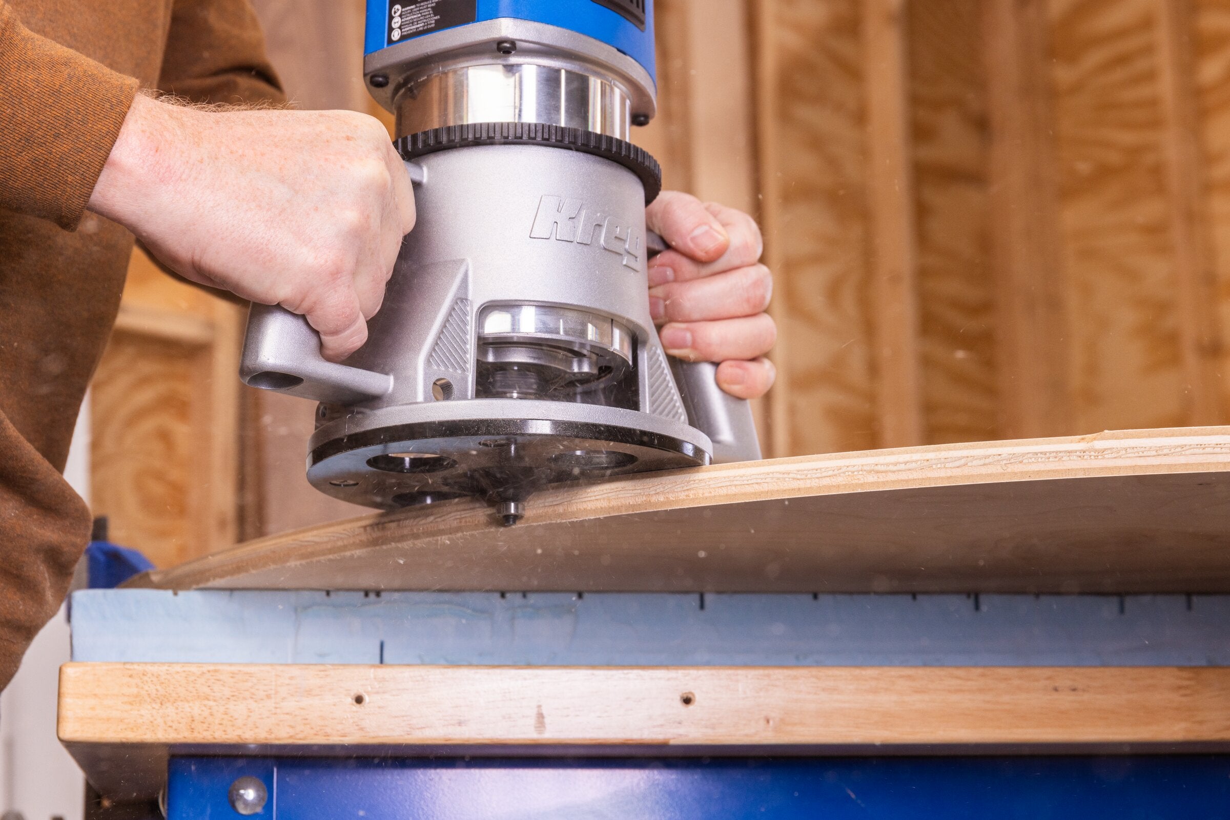 Kreg 3-1/4 HP SureSpeed Fixed-Base Router PRSPR325