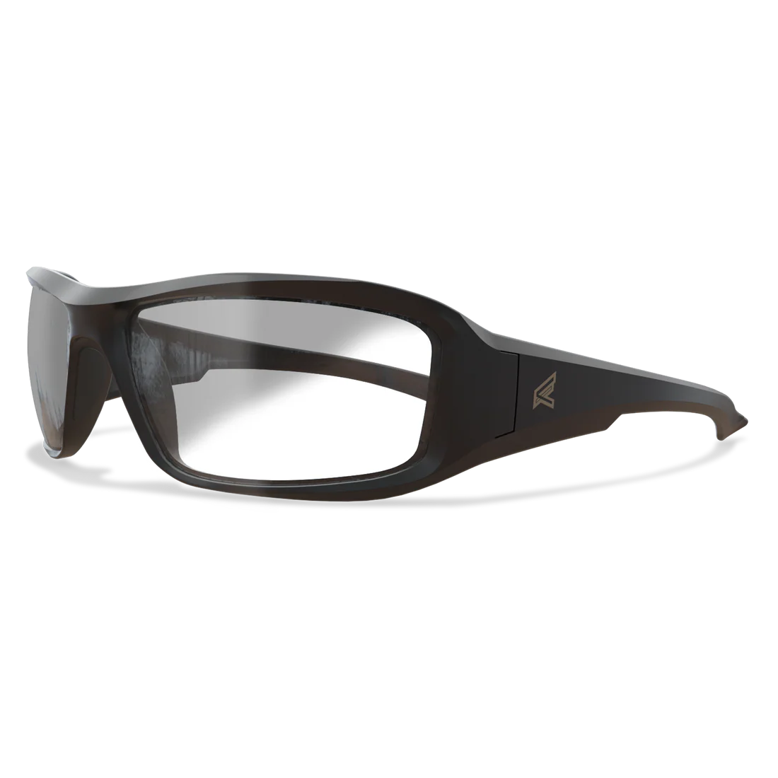 Edge Eyewear Brazeau - Black Frame/ Smoke Photochromic Vapor Shield Lenses XB11PCVS