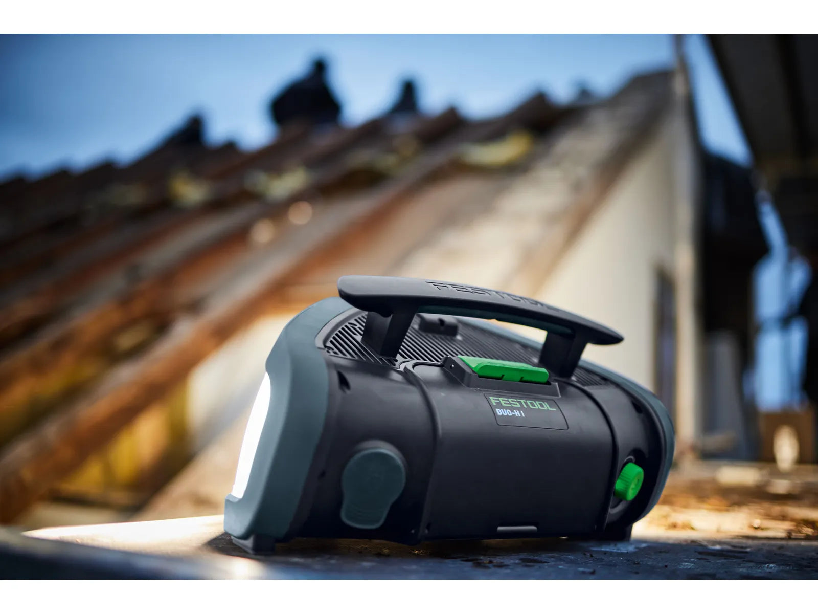 Festool 18V / 120V 10,000 Lumen Hybrid LED Work Light SYSLITE DUO-H I-Basic 578514