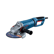 Bosch 7" Large Angle Grinder - 15 Amp with No-Lock On Trigger Switch and Rotatable Main Handle GWS25-180PR
