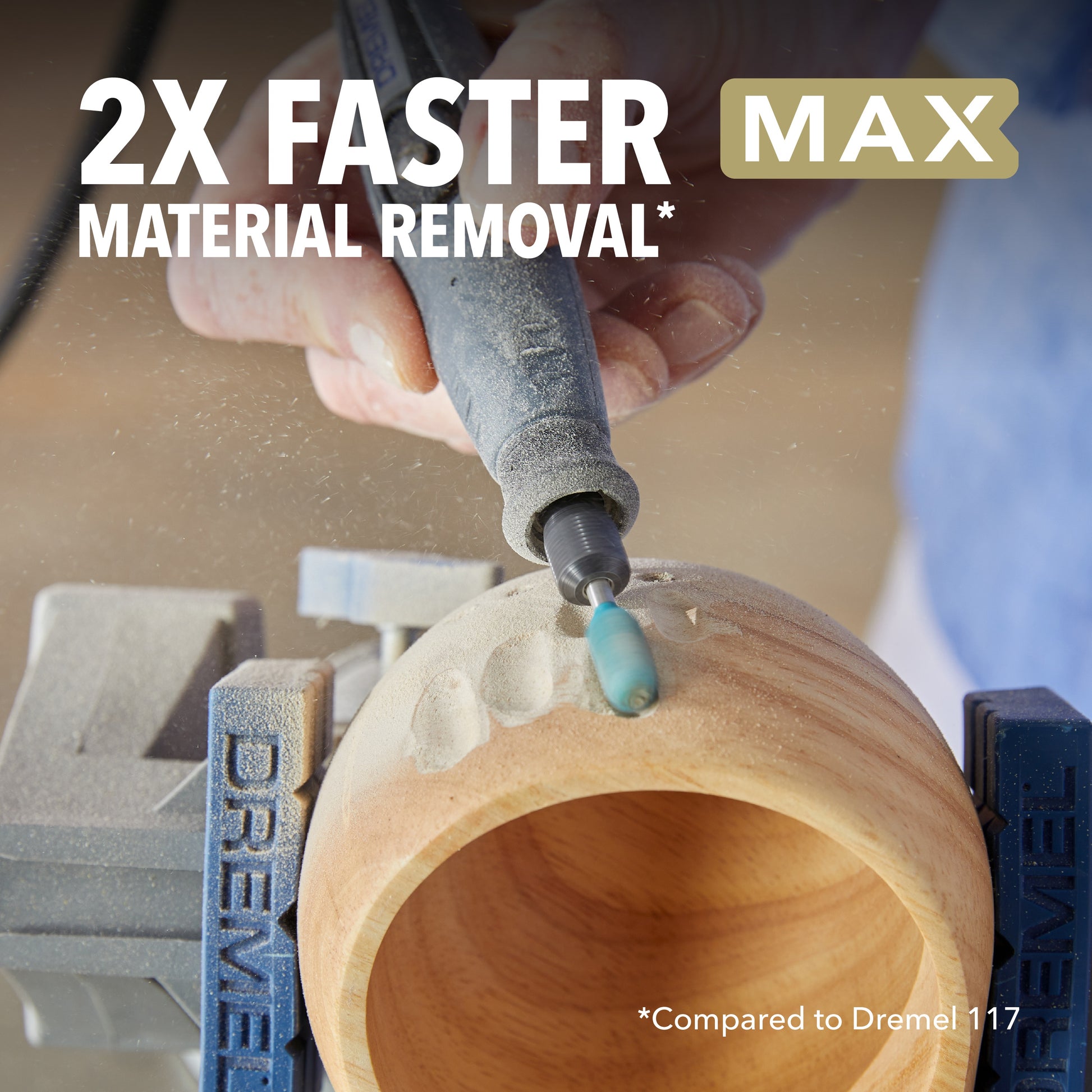 Dremel 5/16 in. Max Power Carving Bit 9954