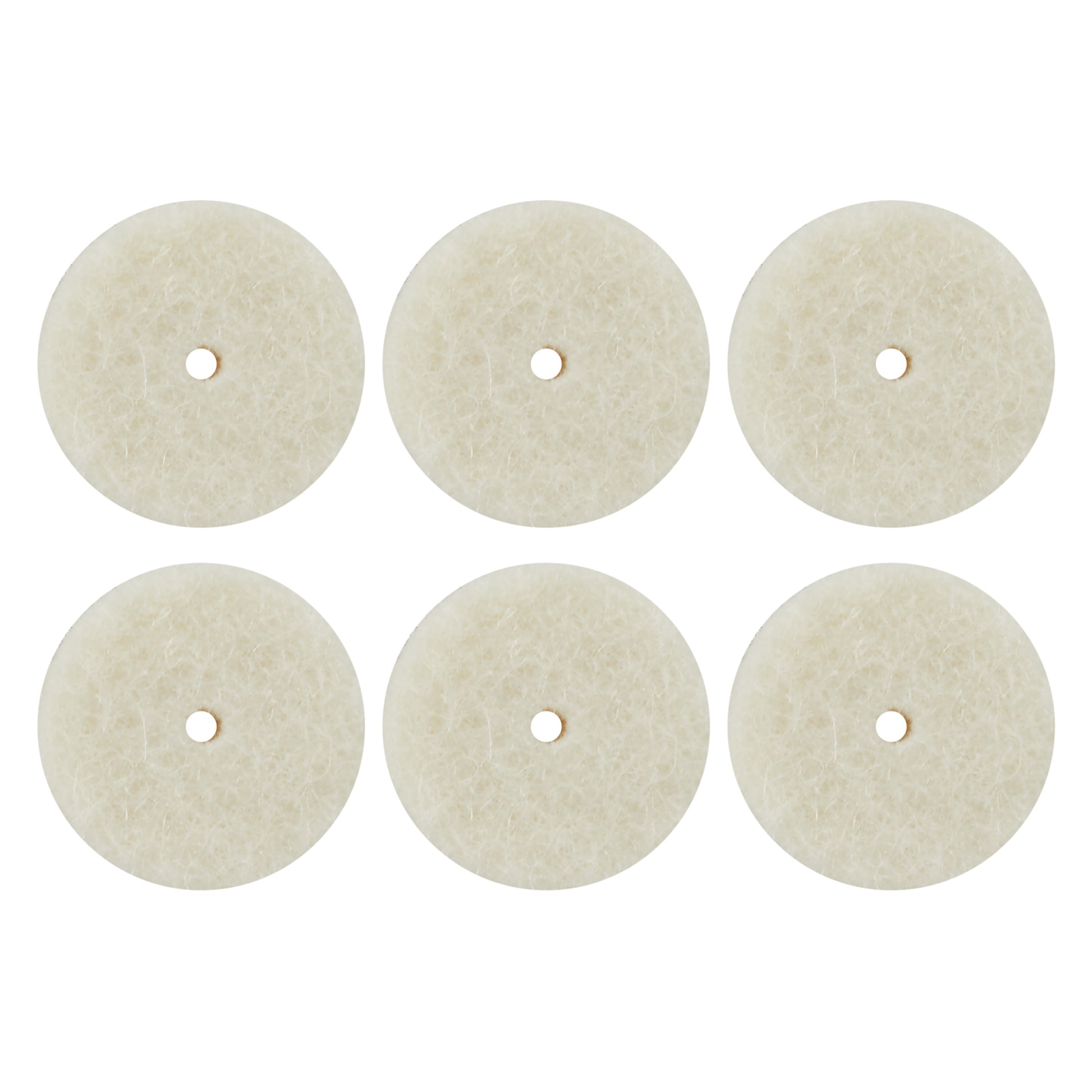 Dremel 1/2 in. Felt Polishing Wheel, 6-Pack 414
