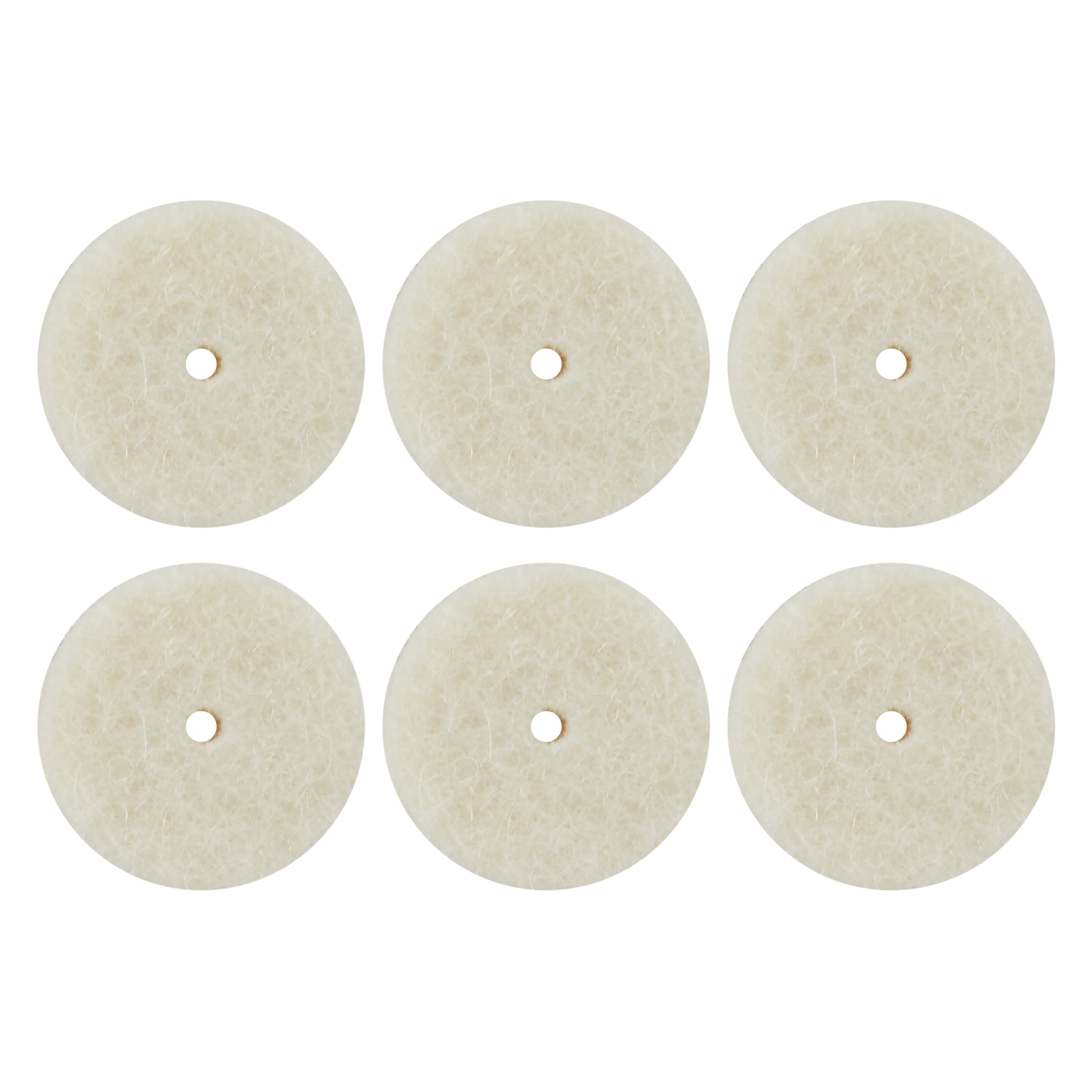 Dremel 1/2 in. Felt Polishing Wheel, 6-Pack 414