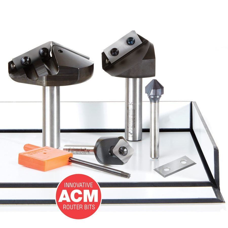 Amana Tool Insert V-Groove 90 Degree 1/4 inS RC-45716